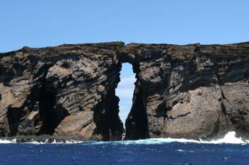 View of the keyhole